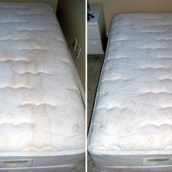 Der einfachste Weg, Flecken von Ihrer Matratze zu entfernen, ohne Bleichmittel oder Chlor zu verwenden.